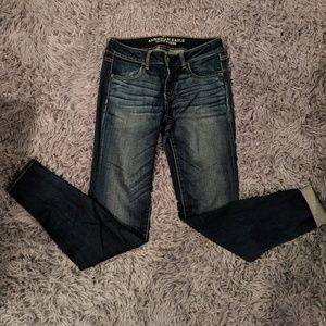 American Eagle Super Stretch Super Low Jegging